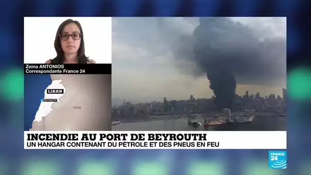 Liban : des travaux de soudure seraient à l'origine du nouvel incendie dans le port de Beyrouth