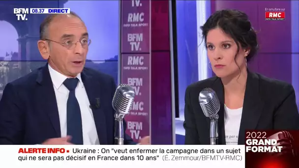 Zemmour : ""Les Français attendent le débat d'entre-deux-tours entre Emmanuel Macron et moi"