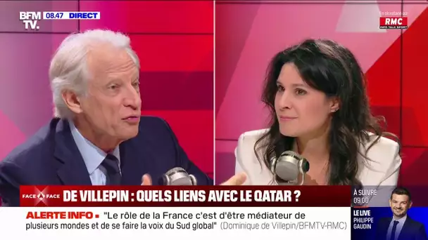 Quels sont les liens de Dominique de Villepin avec le Qatar?