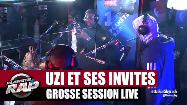 Très grosse session live pour clôturer la semaine de Uzi ! #PlanèteRap