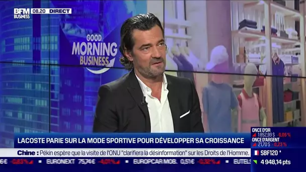 Thierry Guibert (Lacoste) : Lacoste parie sur la mode sportive pour développer sa croissance