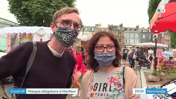 A Honfleur, le port du masque devient obligatoire dans les endroits les plus fréquentés