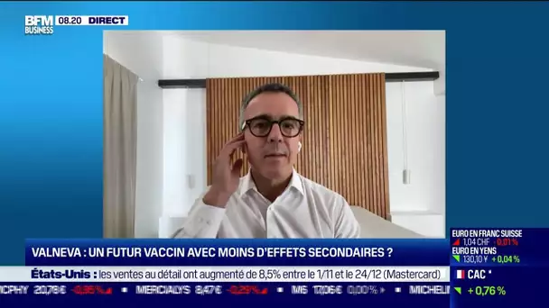 Franck Grimaud (Valneva): Un futur vaccin avec moins d'effets secondaires ?