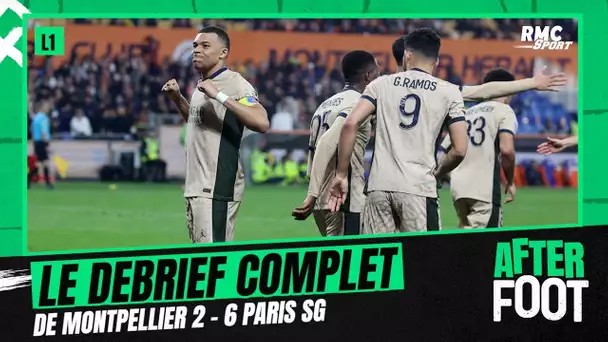 Montpellier 2-6 PSG : le débrief complet de l'After foot