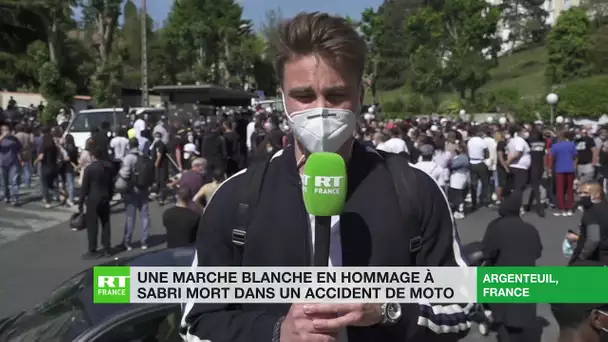 Argenteuil : une marche blanche en hommage à un jeune homme mort dans un accident de moto