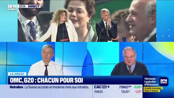 Nicolas Doze face à Jean-Marc Daniel : OMC, G20, chacun pour soi