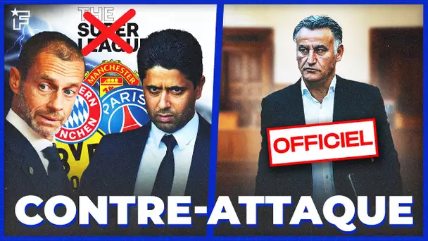 La GUERRE EST DÉCLARÉE pour la Super League, VERDICT RENDU pour Christophe Galtier | JT Foot Mercato