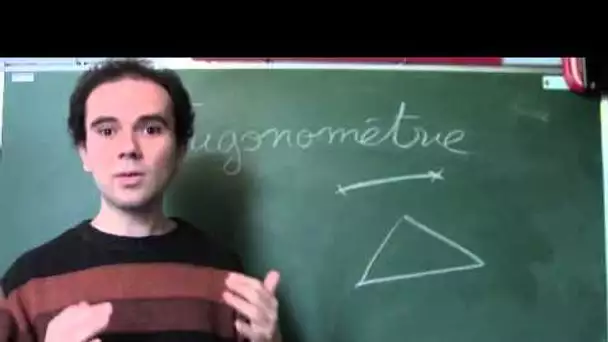 À quoi la trigonométrie sert-elle ? (Trigonométrie II)