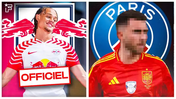 OFFICIEL : Xavi Simons de NOUVEAU PRÊTÉ, le PSG VEUT un champion d’Europe 2024 | Revue de presse