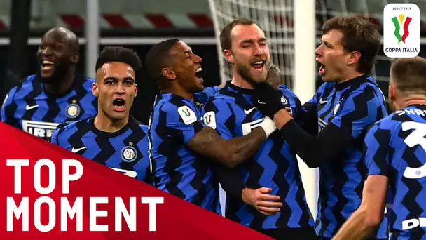 Eriksen Scores 97th Minute Free-Kick Winner! | Inter 2-1 Milan | Top Moments | Coppa Italia 2020/21
