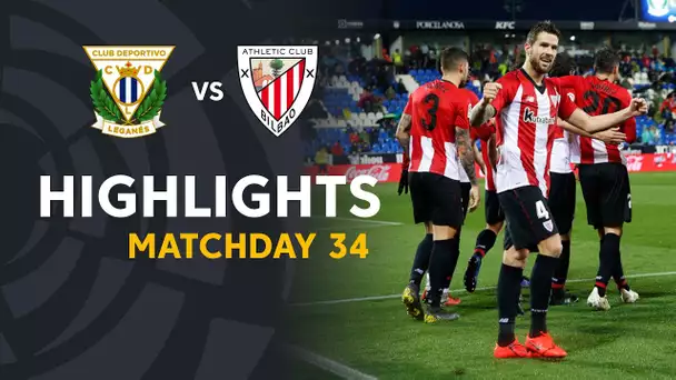 Highlights CD Leganés vs Athletic Club (0-1)