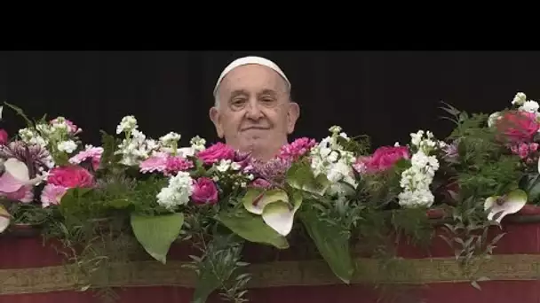 Italie : le pape François a appelé à la fin des conflits dans son discours de célébration de Pâqu…