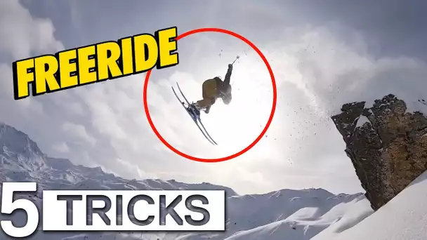 ENORME 360 EN FREERIDE DANS LA POUDREUSE !