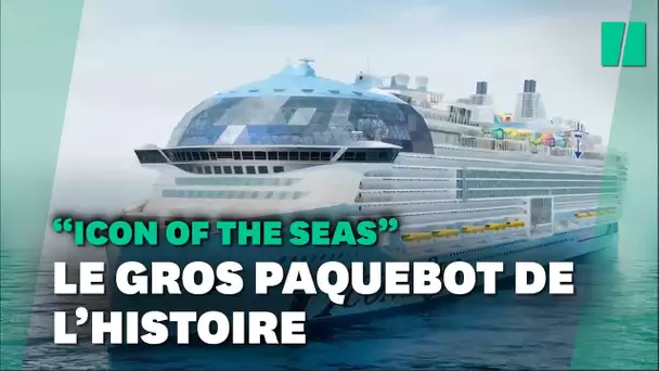 "Icon of the Seas", plus gros paquebot du monde se dévoile dans de premières images