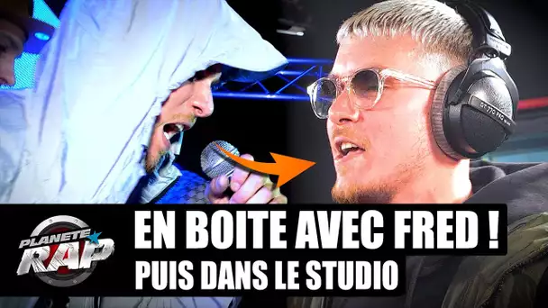 IL CROISE FRED EN BOÎTE ET TERMINE DANS LE STUDIO ! (ALG) #PlanèteRap