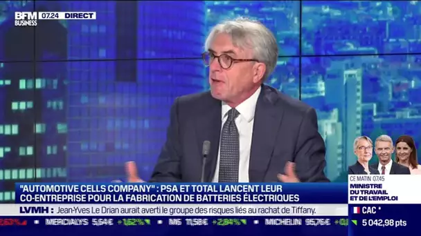 Yann Vincent (ACC): PSA et Total lancent leur co-entreprise pour la fabrication de batteries