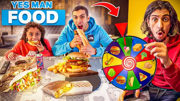 ON DIT OUI A TOUT VERSION BOUFFE AVEC LA ROUE ( Yes man Challenge incroyable 😍) EP3