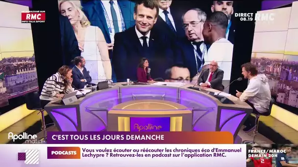 Arnaud Demanche : Macron présent au match contre le Maroc
