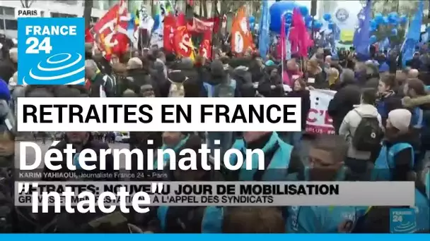 Retraites en France : une détermination "intacte" pour faire reculer le gouvernement • FRANCE 24