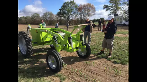 La robotique et l'intelligence artificielle pour développer des robots désherbeurs dans l'Allier