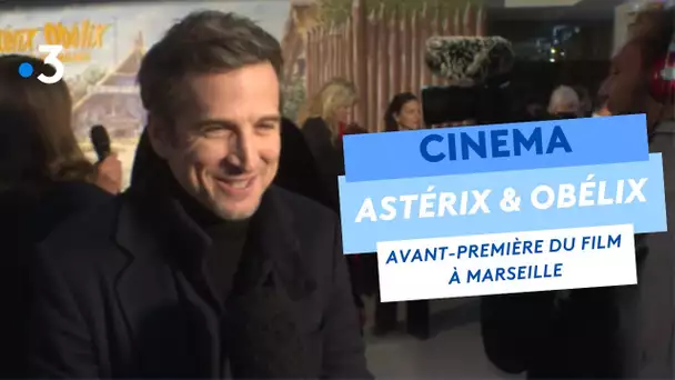 Avant-première du film "Astérix & Obélix : L'empire du Milieu" à Marseille