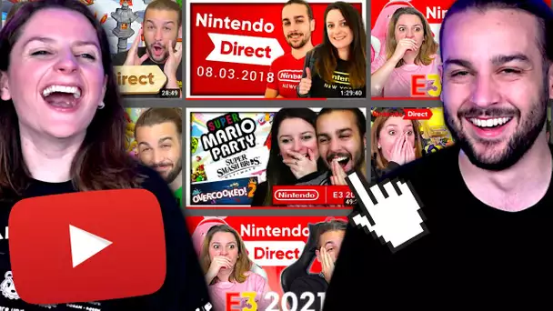 ON REAGIT A NOS VIDEOS REACTIONS AU NINTENDO DIRECT !