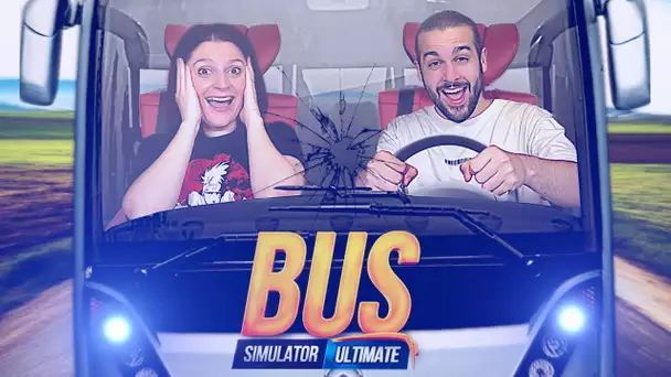 ON EST LES PIRES CHAUFFEURS DE BUS ! BUS SIMULATOR ULTIMATE GAME