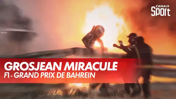 Romain Grosjean miraculé