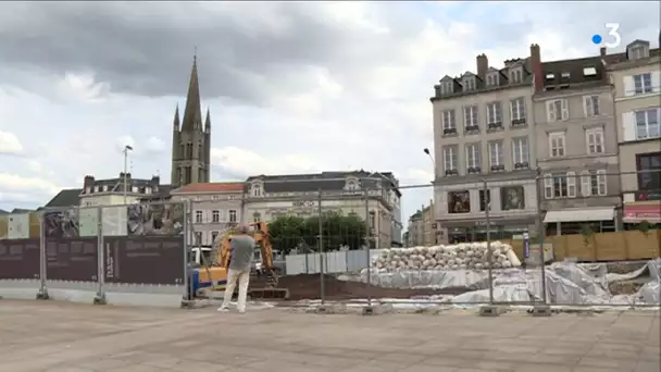 Les travaux de recouvrement des vestiges l’abbaye Saint-Martial ont débuté