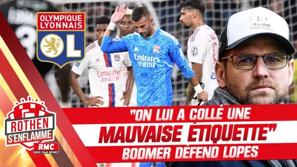 OL 2-1 AC Ajaccio : "On lui a collé une mauvaise étiquette", Bodmer défend Lopes (Rothen s'enflamme)