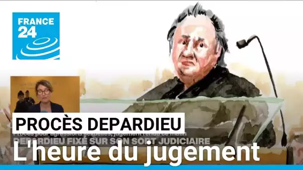 Procès pour agressions sexuelles : l'heure du jugement pour Gérard Depardieu • FRANCE 24