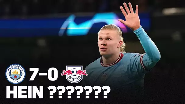 🖐 CINQ ???? Man City vaporise Leipzig (7-0) grâce à un quintuplé d’Haaland... et un coup de pouce