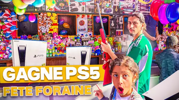 ON GAGNE UNE PS5 A LA FÈTE FORAINE ? 😍💶 ( Yassine trop chaud)