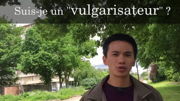 Suis-je un "vulgarisateur" ? My4Cents (Villejuif)