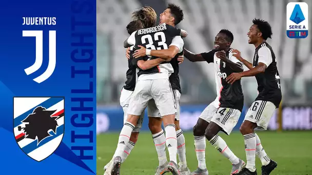Juventus 2-0 Sampdoria | Ronaldo Scores as Juventus Claim Ninth Title! | Serie A TIM