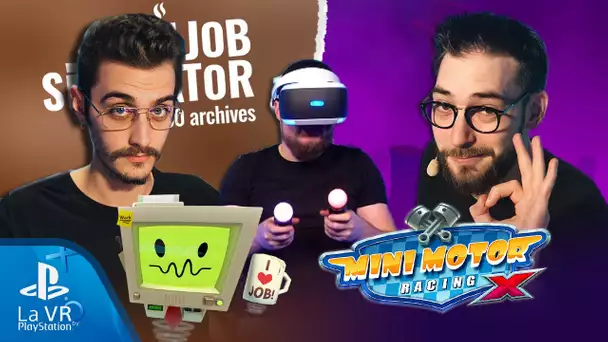 Zouloux fait le taf' sur Job simulator en VR ! | PSVR #05