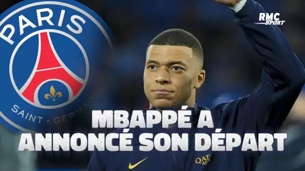 Info RMC Sport : Kylian Mbappé va quitter le PSG à la fin de la saison !