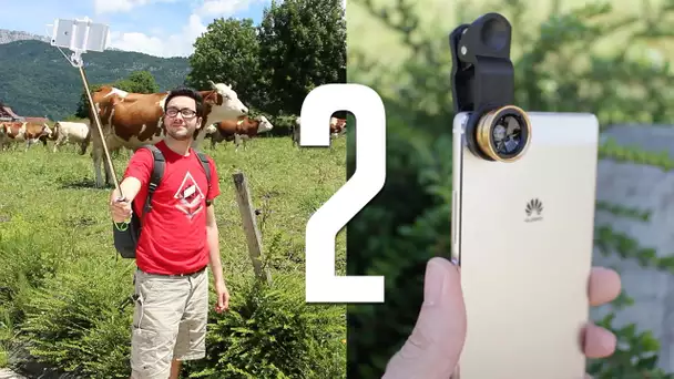 2 Objets magiques pour améliorer l'appareil photo de son smartphone