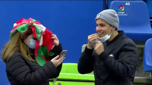 Calentamiento Getafe CF vs Deportivo Alavés
