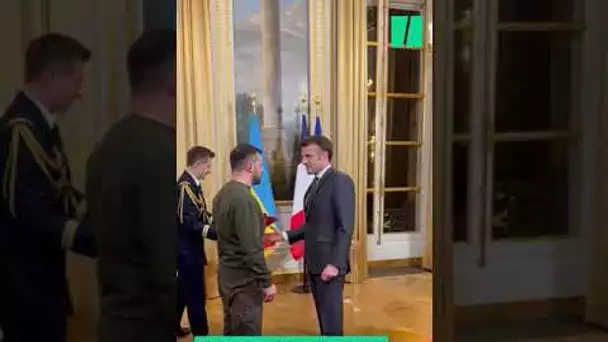 Guerre en Ukraine : Zelensky à Paris avec Macron