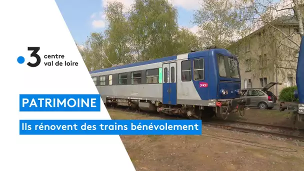 Vierzon : des bénévoles berrichons rénovent des trains pour transporter les touristes