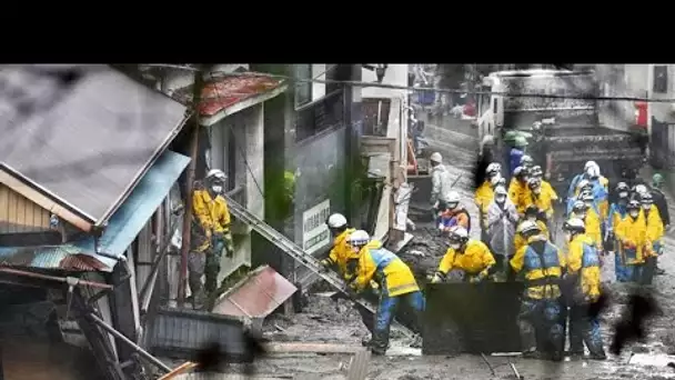 Japon : une vingtaine de disparus à Atami après un glissement de terrain en pleine saison des p…