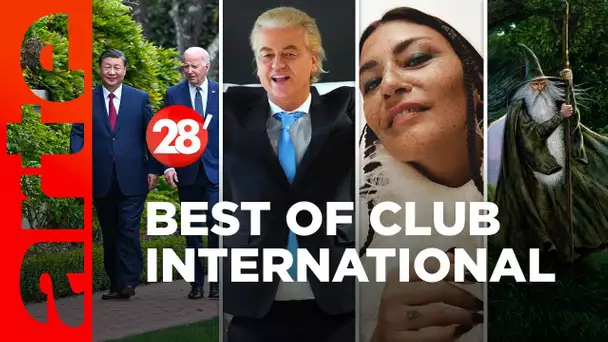 Xi Jinping/Joe Biden, extrême droite, aventure... Best of Club international - 28 Minutes - ARTE