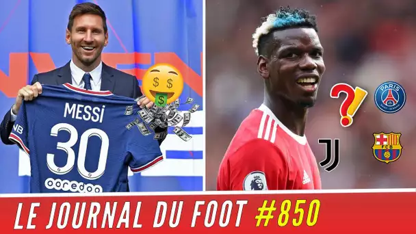 Les détails du salaire XXL de MESSI au PSG, JUVE, BARÇA...ça bouge dans tous les sens pour POGBA