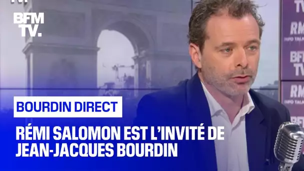 Rémi Salomon face à Jean-Jacques Bourdin en direct