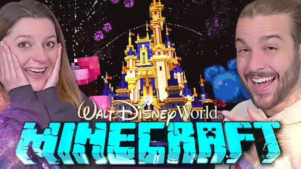 ON VISITE DISNEYLAND MAIS SUR MINECRAFT !