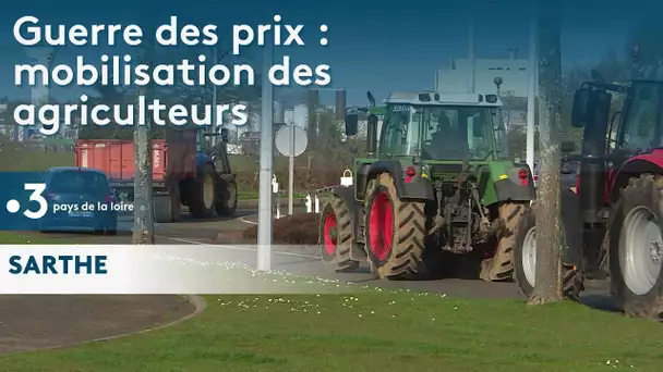 Consommation : manifestation des agriculteurs pour négocier les prix