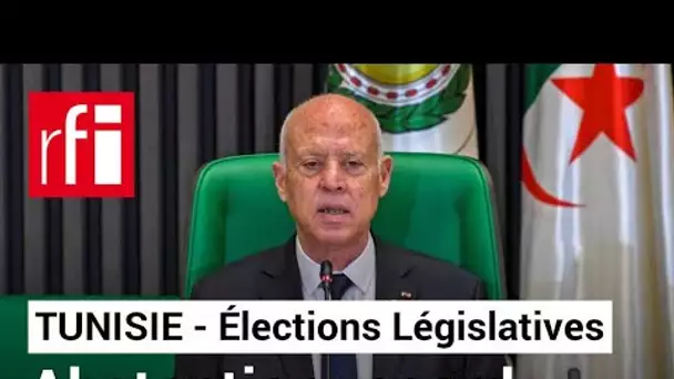 Tunisie : abstention record  aux élections législatives de samedi dernier • RFI