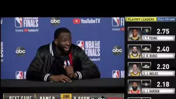 Draymond Green Press Conference | NBA Finals Game 1
