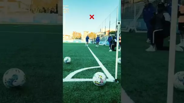 Nos U15F s’affrontent au #cornerchallenge ⚽️🤣 #shortfootball #om #soccer #skills